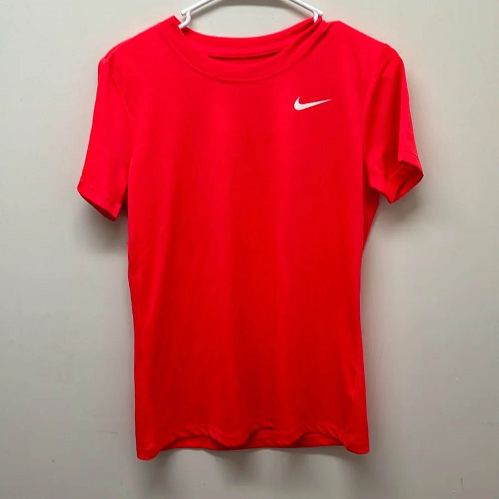 Nike Dri-Fit Neon Orange Top - Size S